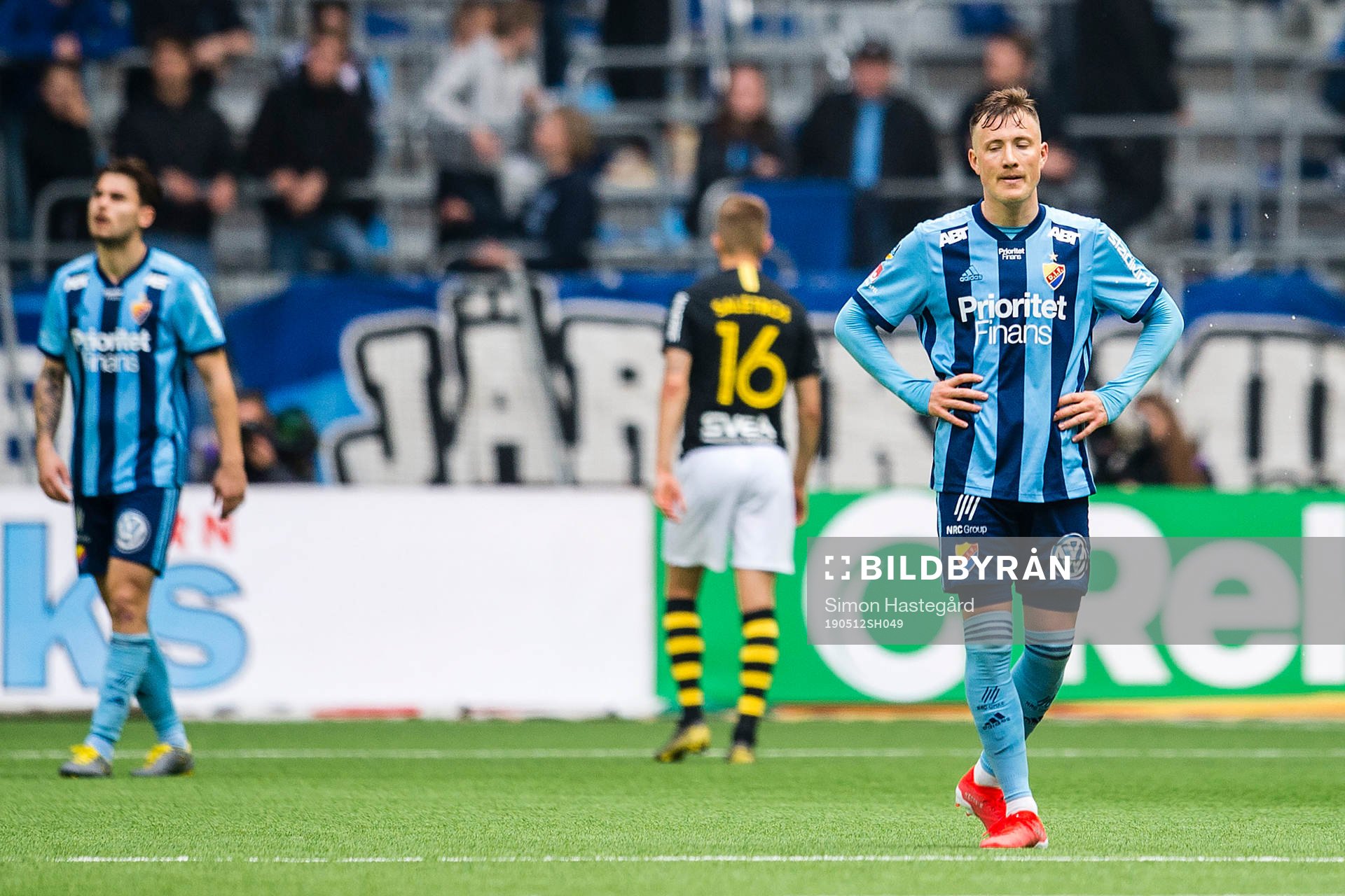 Djurgårdens Fredrik Ulvestad deppar