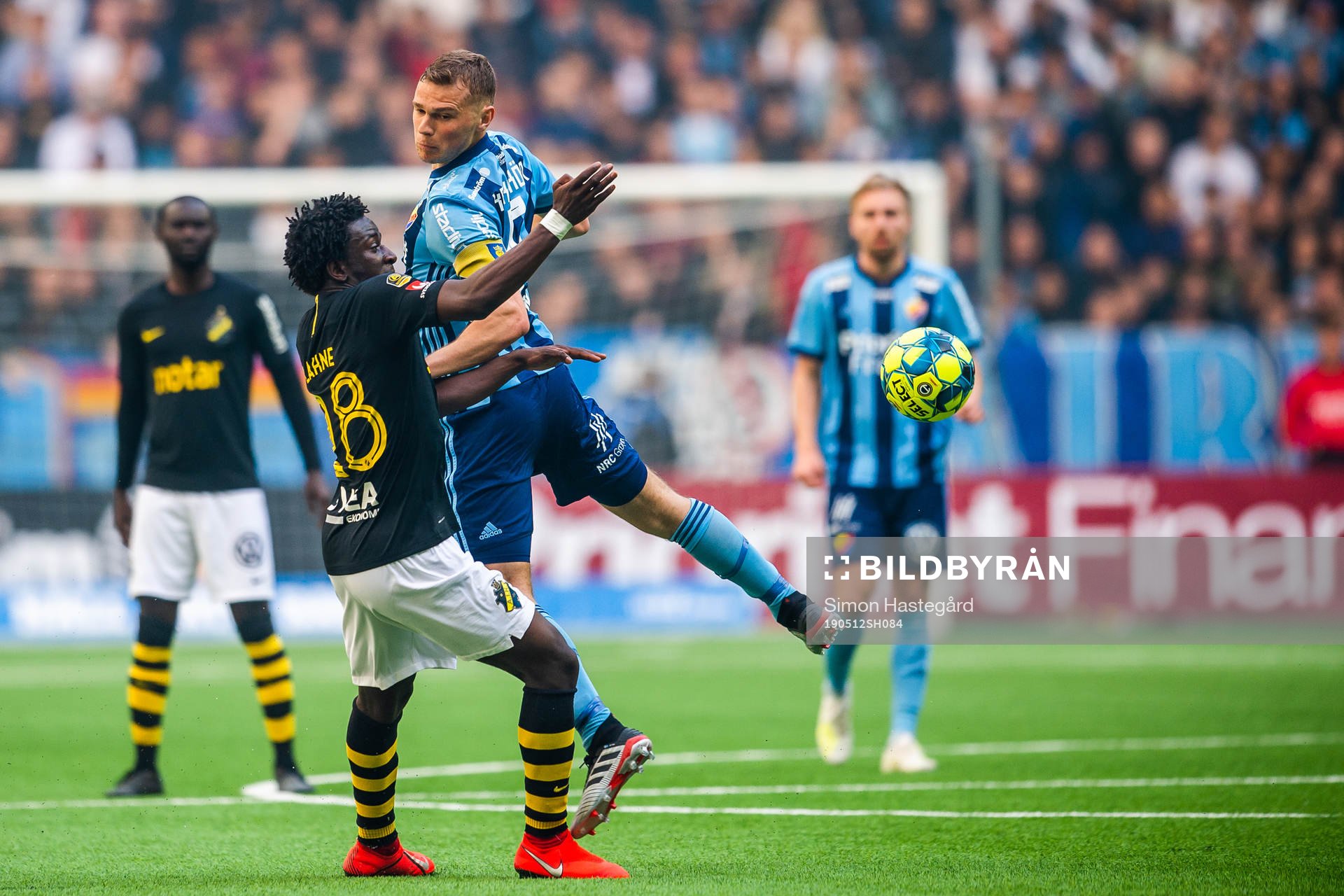 s Jack Lahne och Djurgårdens Jesper Karlström
