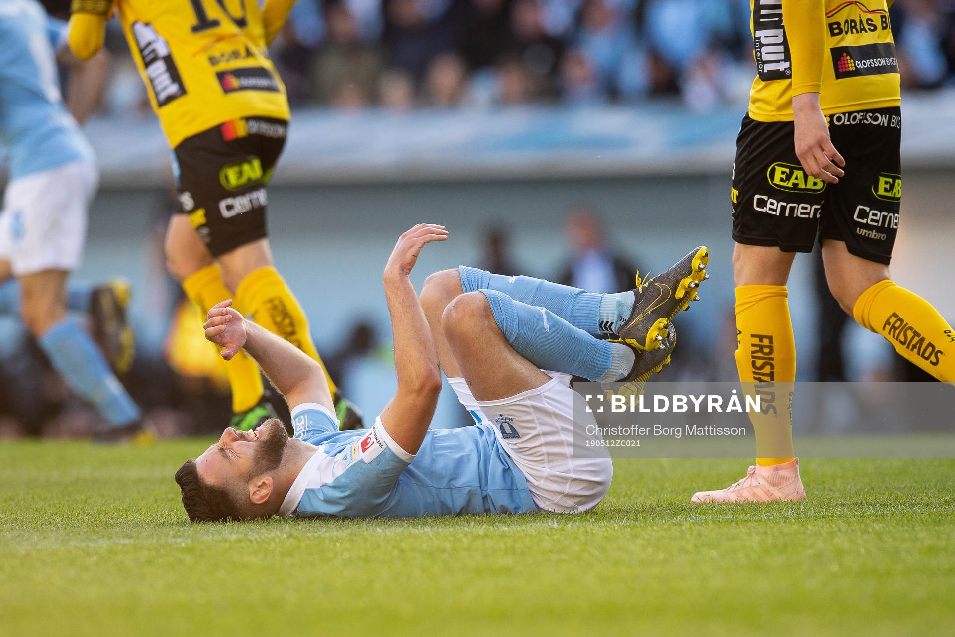 Malmö FFs Erdal Rakip har ont