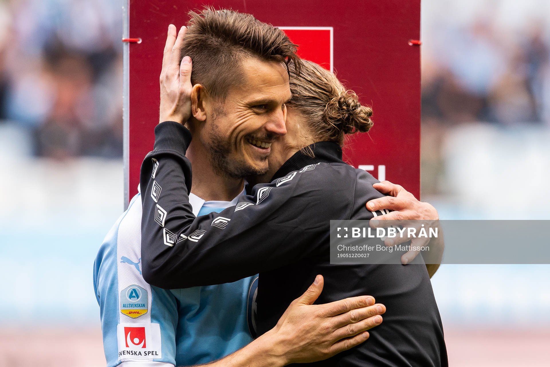 Malmö FFs Markus Rosenberg och Elfsborgs Pawel Cibicki