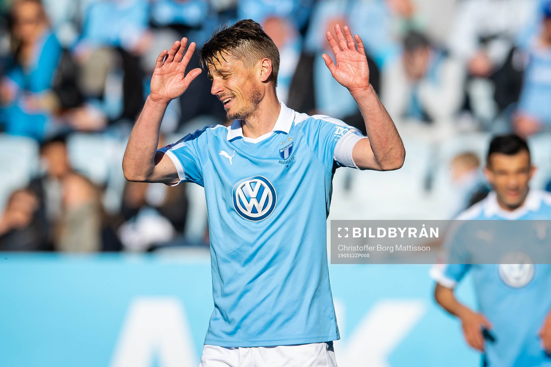 Malmö FFs Markus Rosenberg deppar