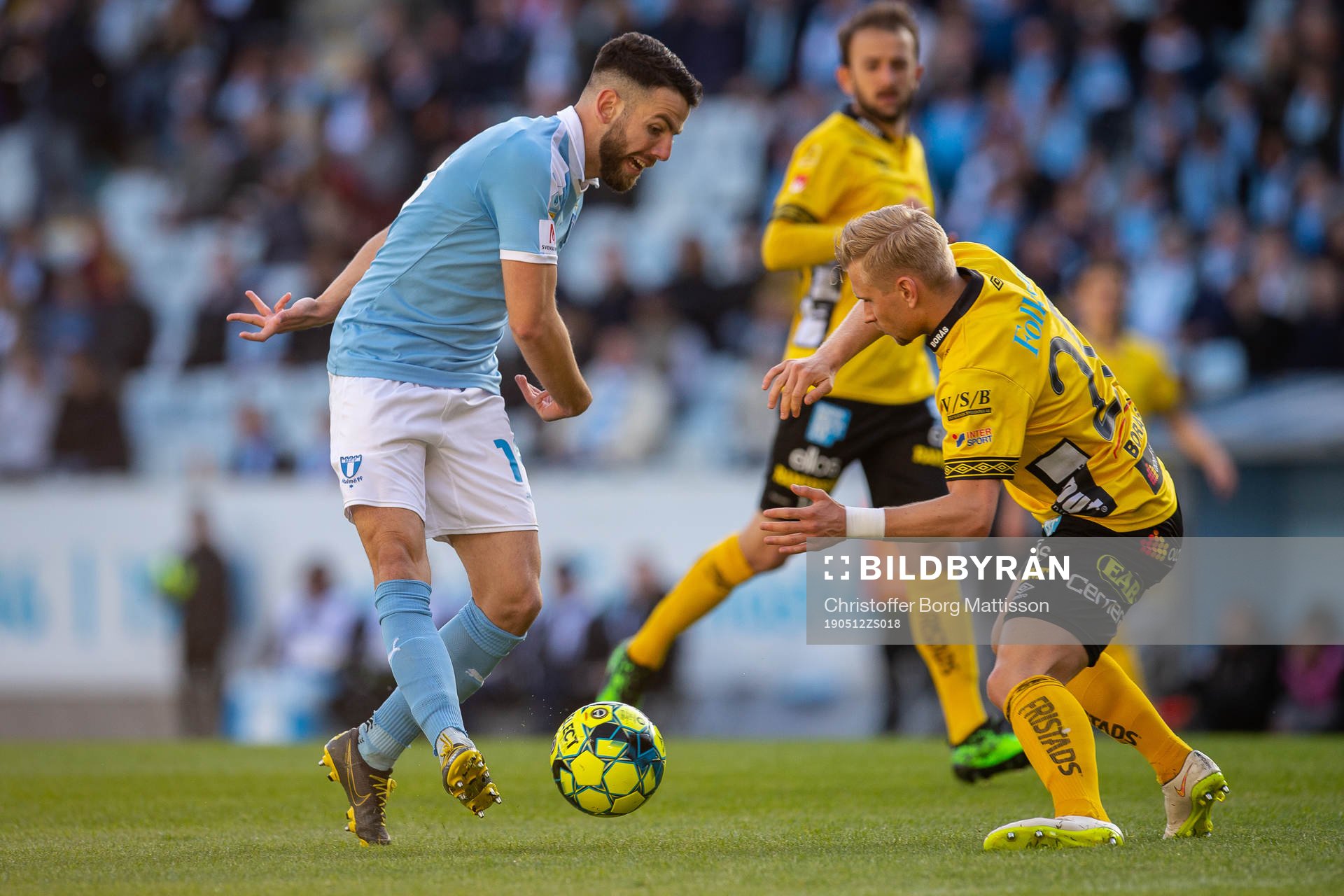 Malmö FFs Erdal Rakip och Elfsborgs Simon Strand