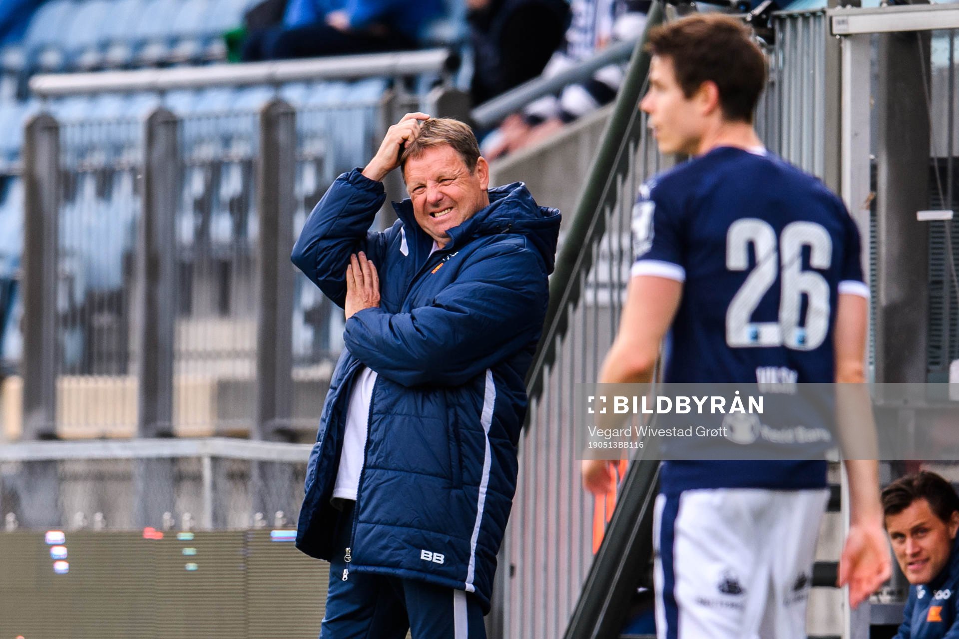 Bjarne Berntsen, head coach of Viking, of Viking