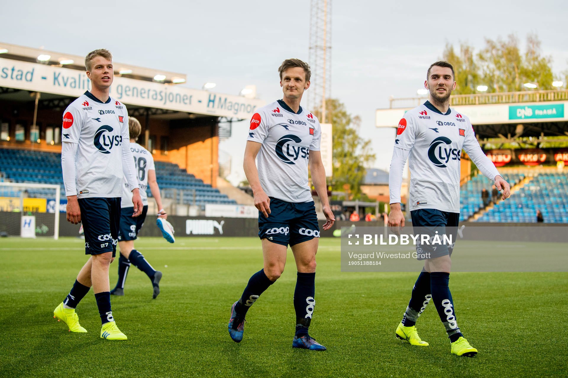 Samuel Fridjonsson, André Danielsen and Zymer Bytyqi of
