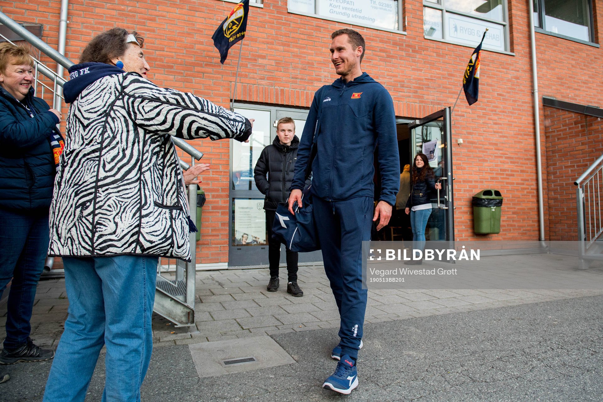 Goalkeeper Iven Austbø of Viking after the Eliteserien football match between Strømsgodset and Viking on May 13, 2019 in Drammen.