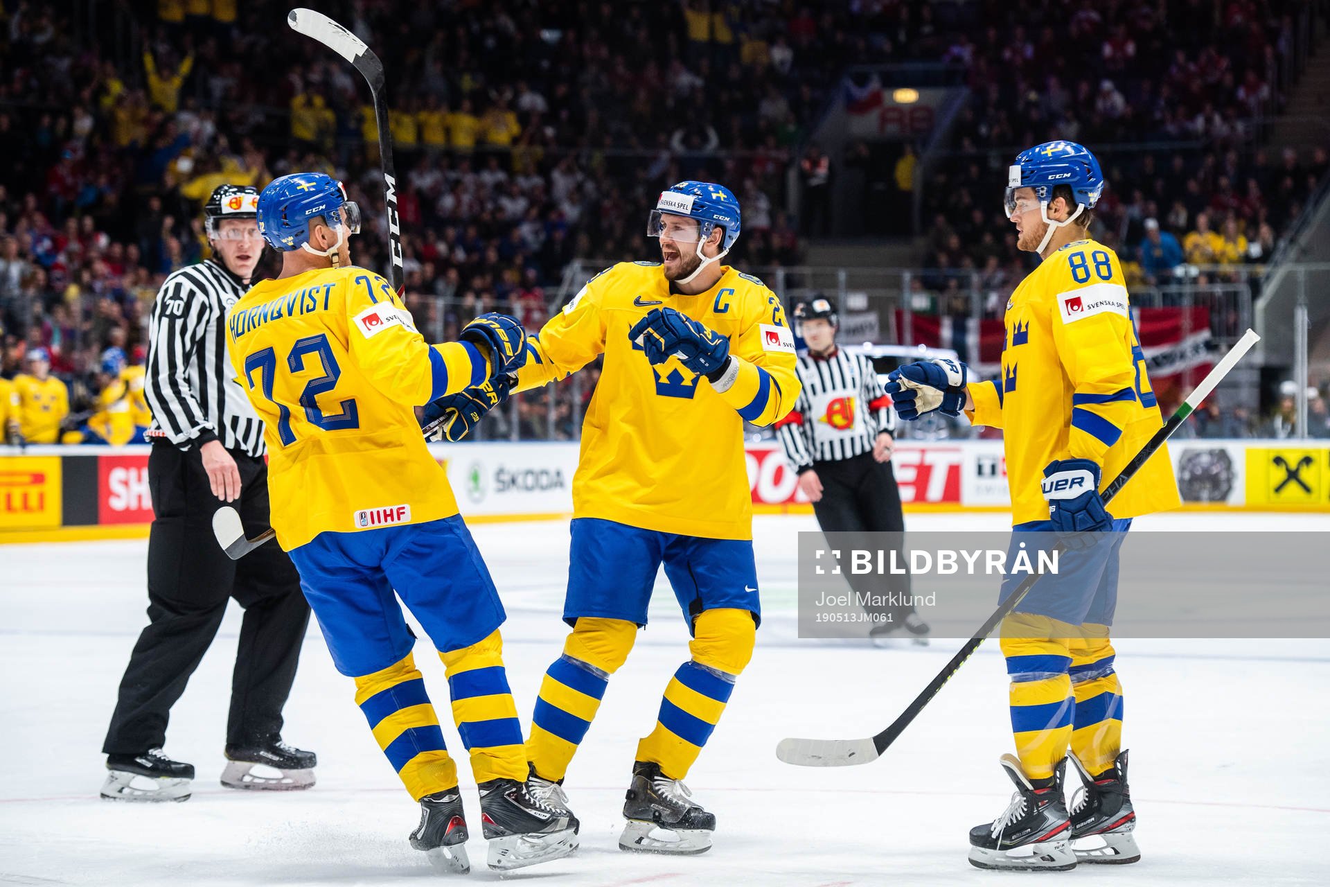 Patric Hörnqvist , Oliver Ekman Larsson and William