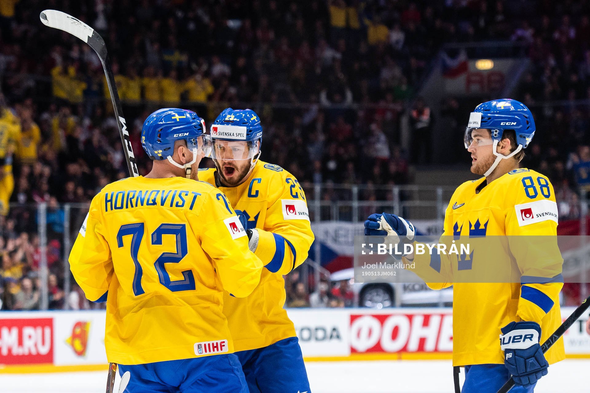 Patric Hörnqvist , Oliver Ekman Larsson and William
