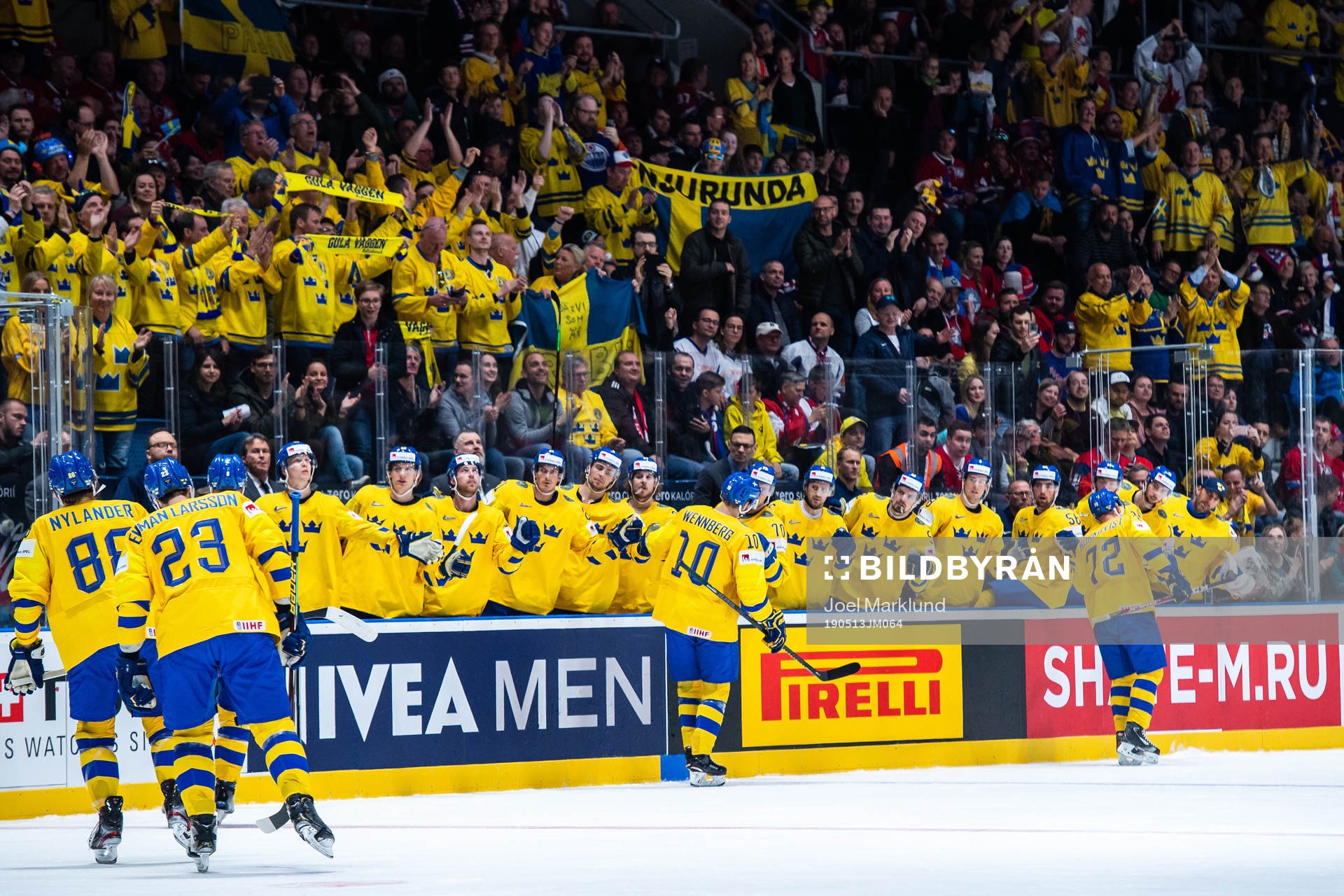Patric Hörnqvist , Oliver Ekman Larsson and William
