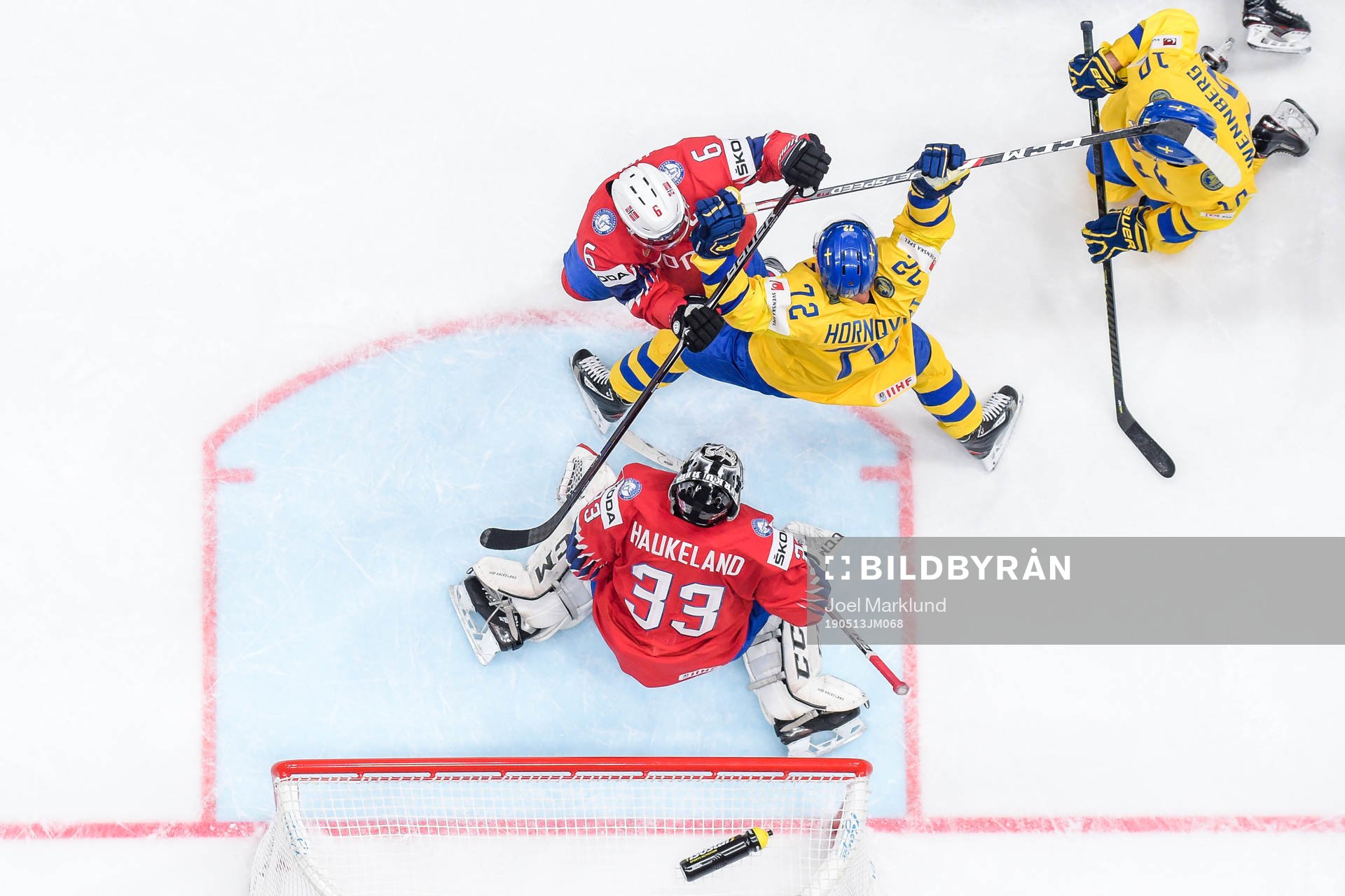 Patric Hörnqvist of Sweden at the 0-3 goal against Kasper