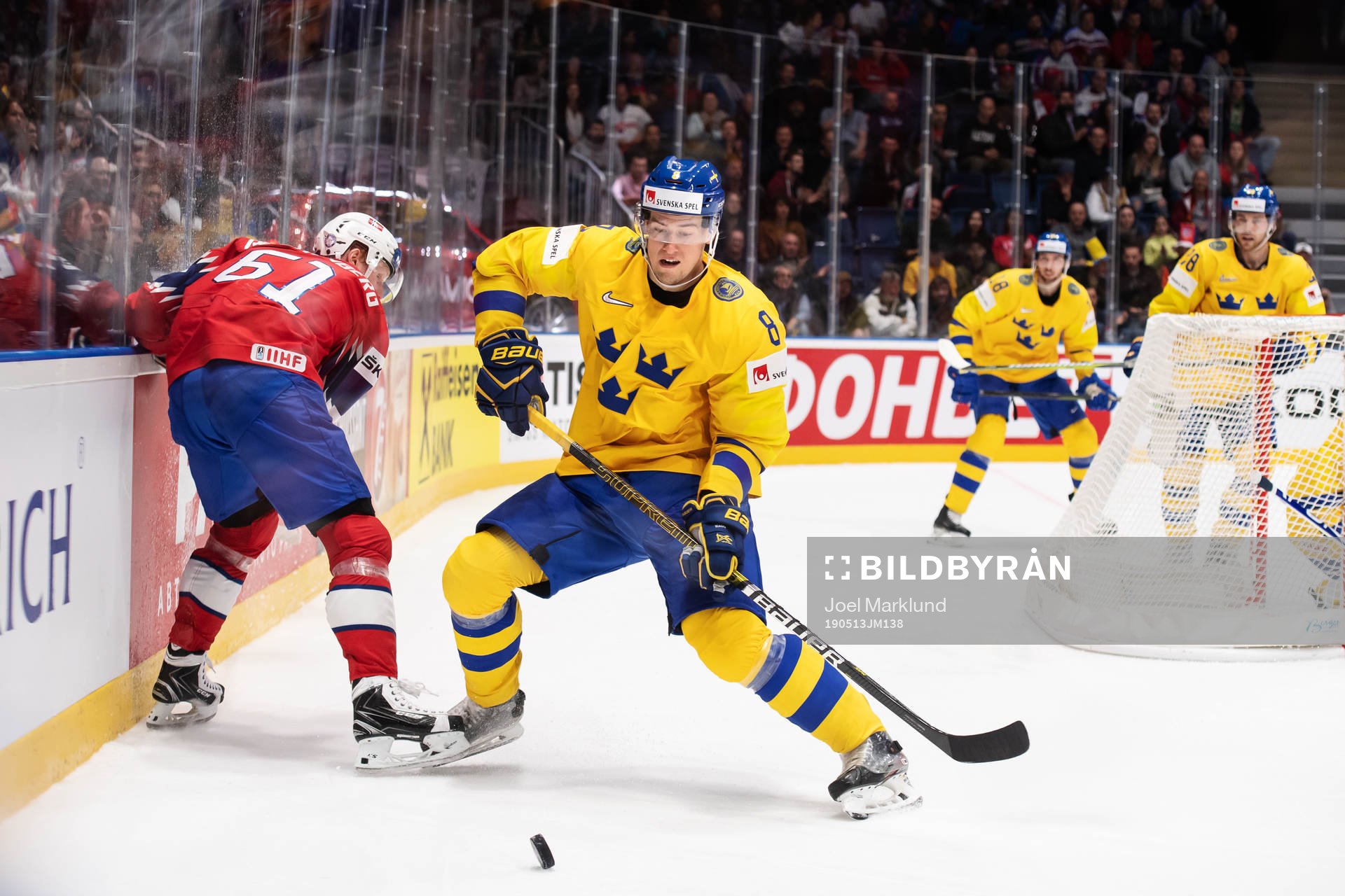 Alexander Reichenberg of Norway and Robert Hägg of Sweden