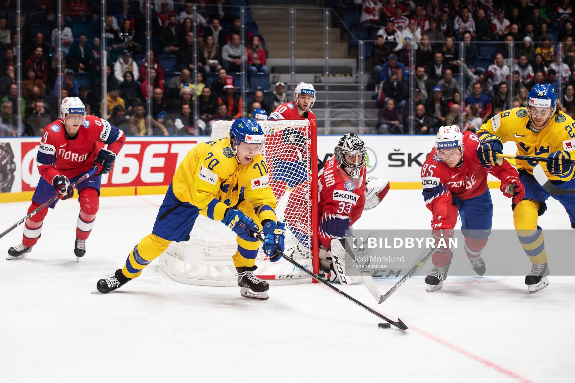 Johannes Johannesen, Mattias Nørstebø, goaltender Henrik