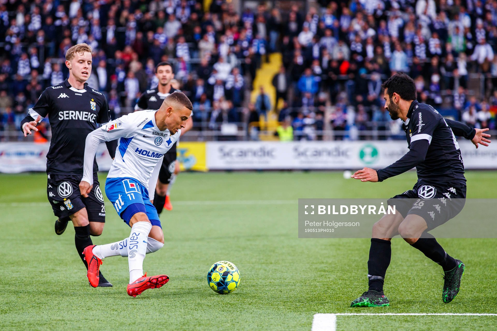 IFK Norrköpings Jordan Larsson och IFK Göteborgs Victor