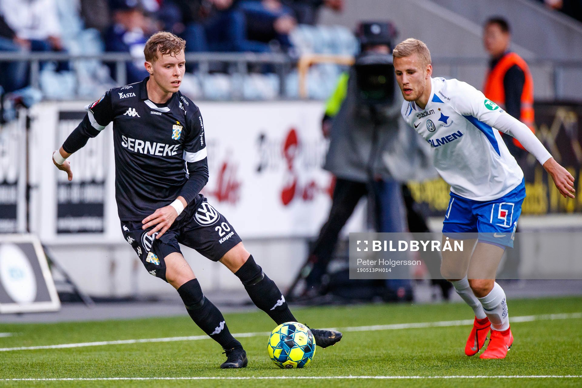 IFK Göteborgs Victor Wernersson och IFK Norrköpings Filip