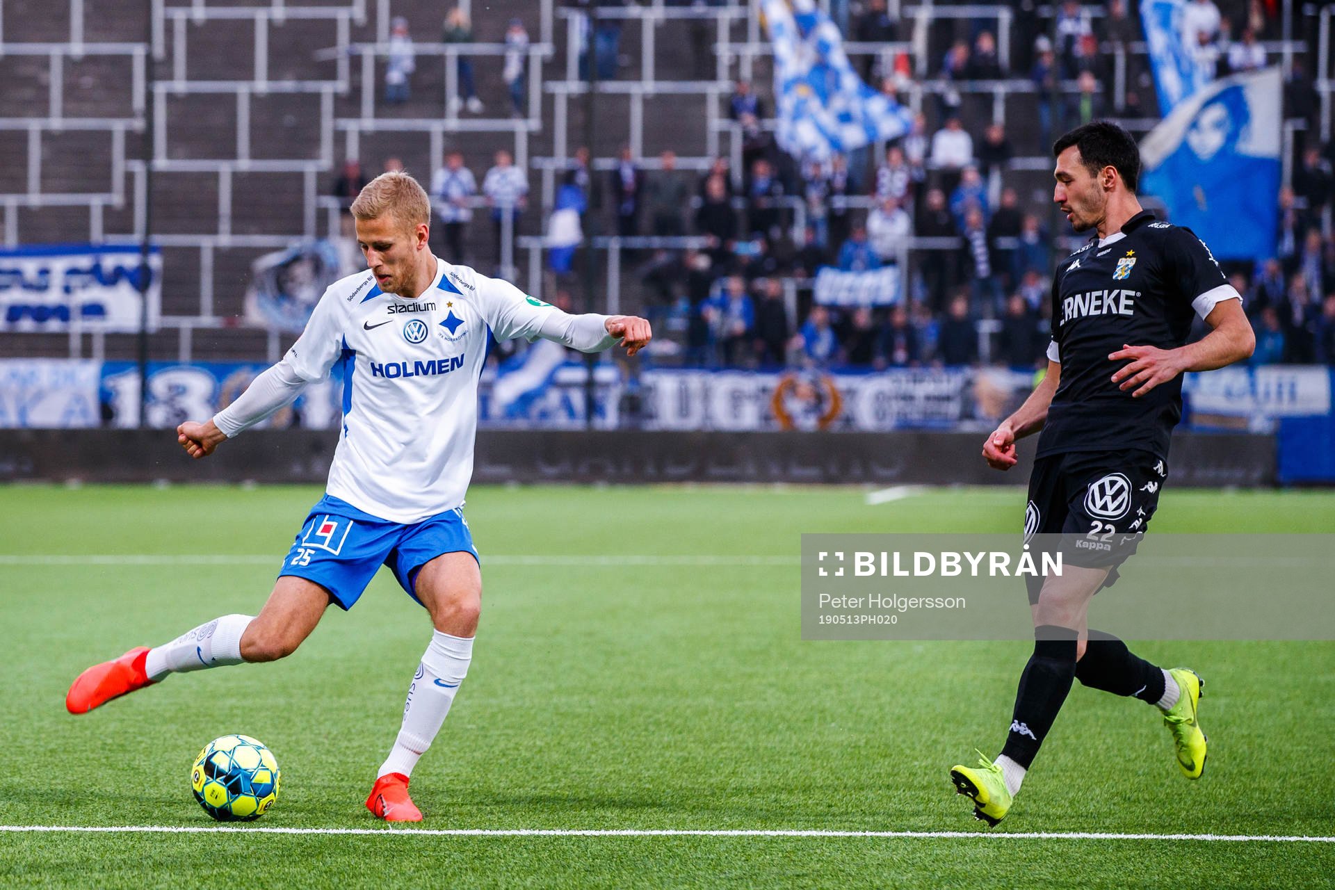 IFK Norrköpings Filip Dagerstål och IFK Göteborgs Giorgi