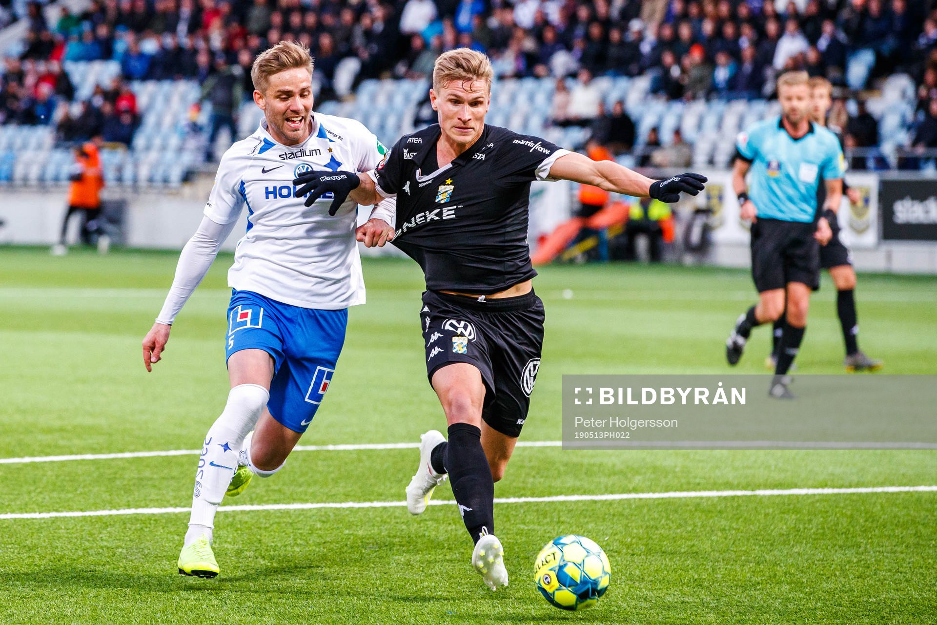 IFK Norrköpings Christoffer Nyman och IFK Göteborgs Carl