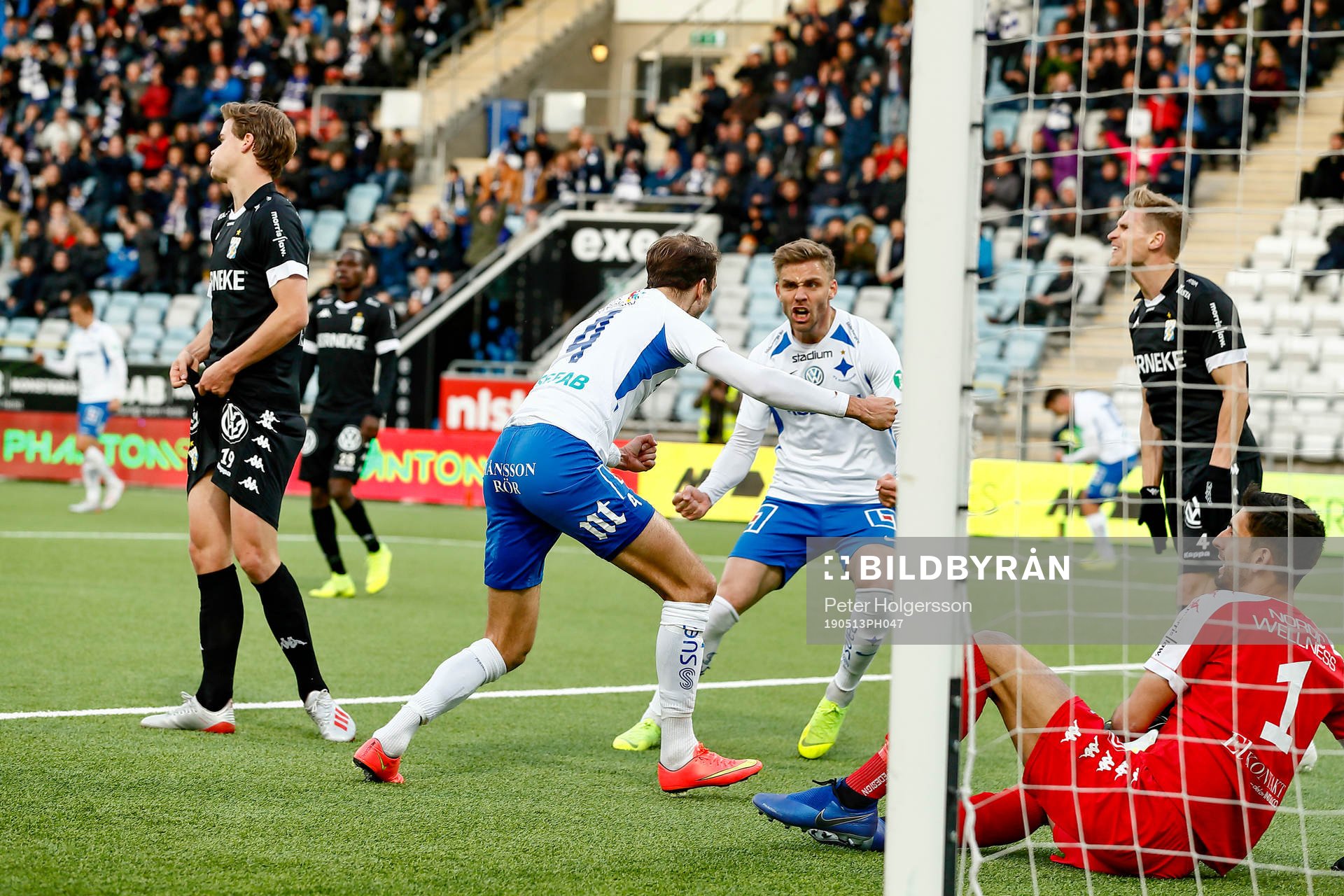 IFK Norrköpings Lars Krogh Gerson och Christoffer Nyman