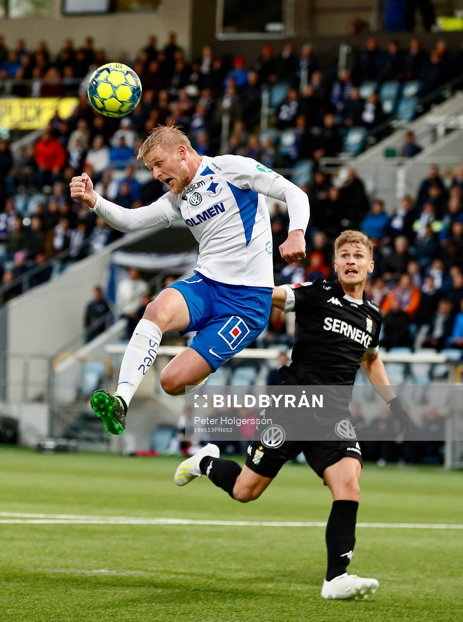 IFK Norrköpings Kalle Holmberg och IFK Göteborgs Carl