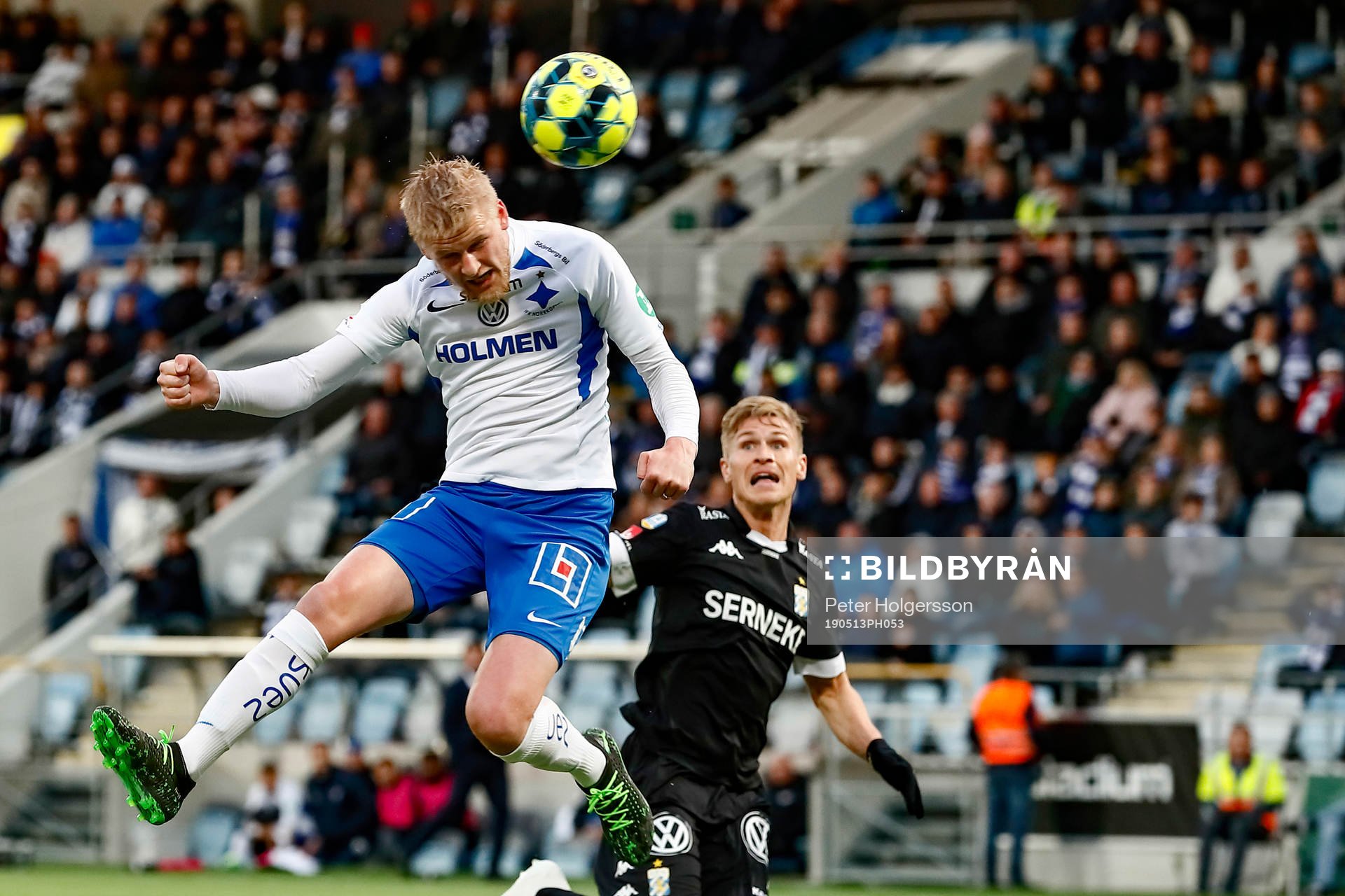 IFK Norrköpings Kalle Holmberg och IFK Göteborgs Carl