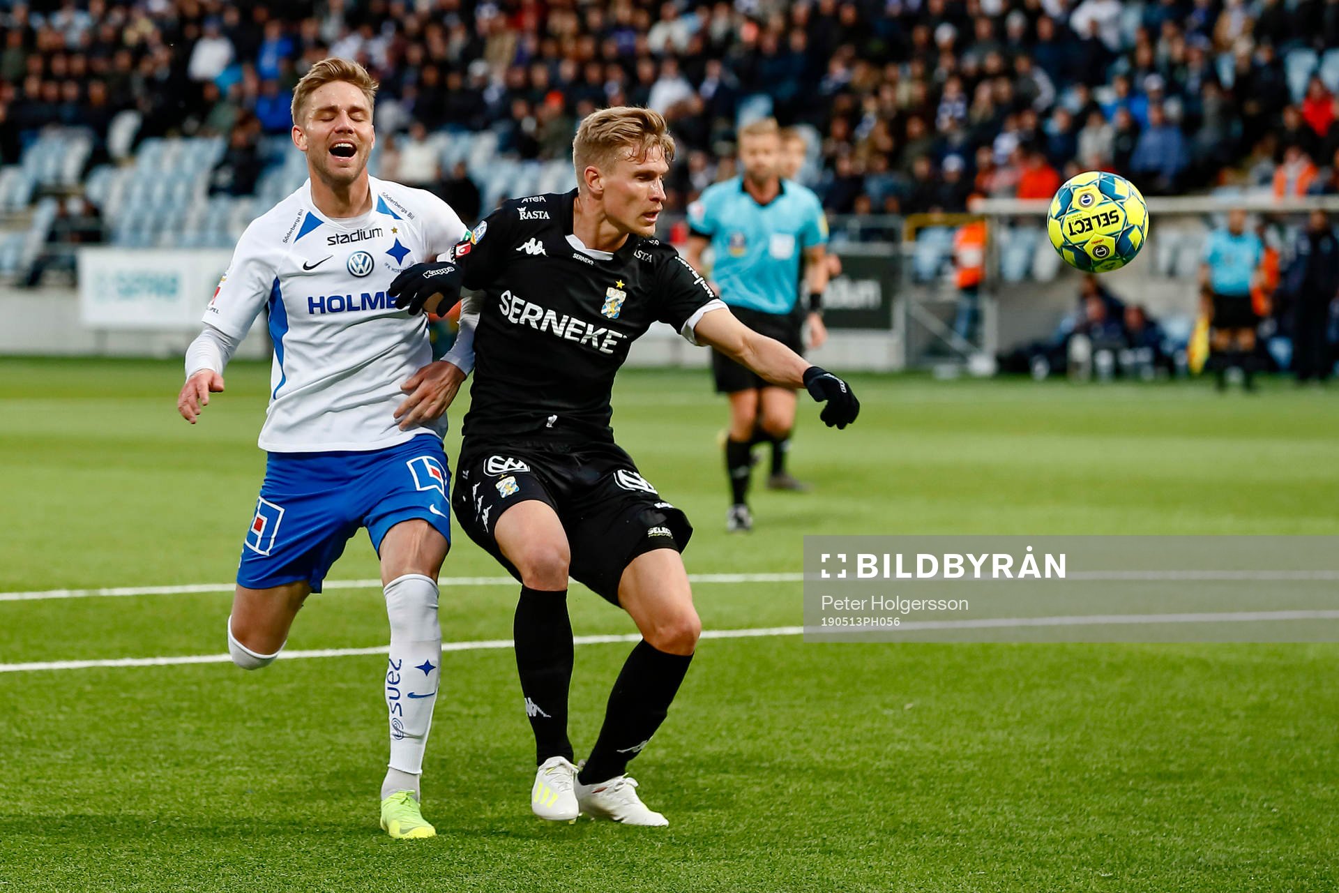 IFK Norrköpings Christoffer Nyman och IFK Göteborgs Carl