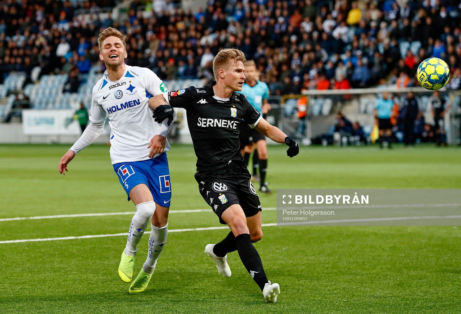 IFK Norrköpings Christoffer Nyman och IFK Göteborgs Carl