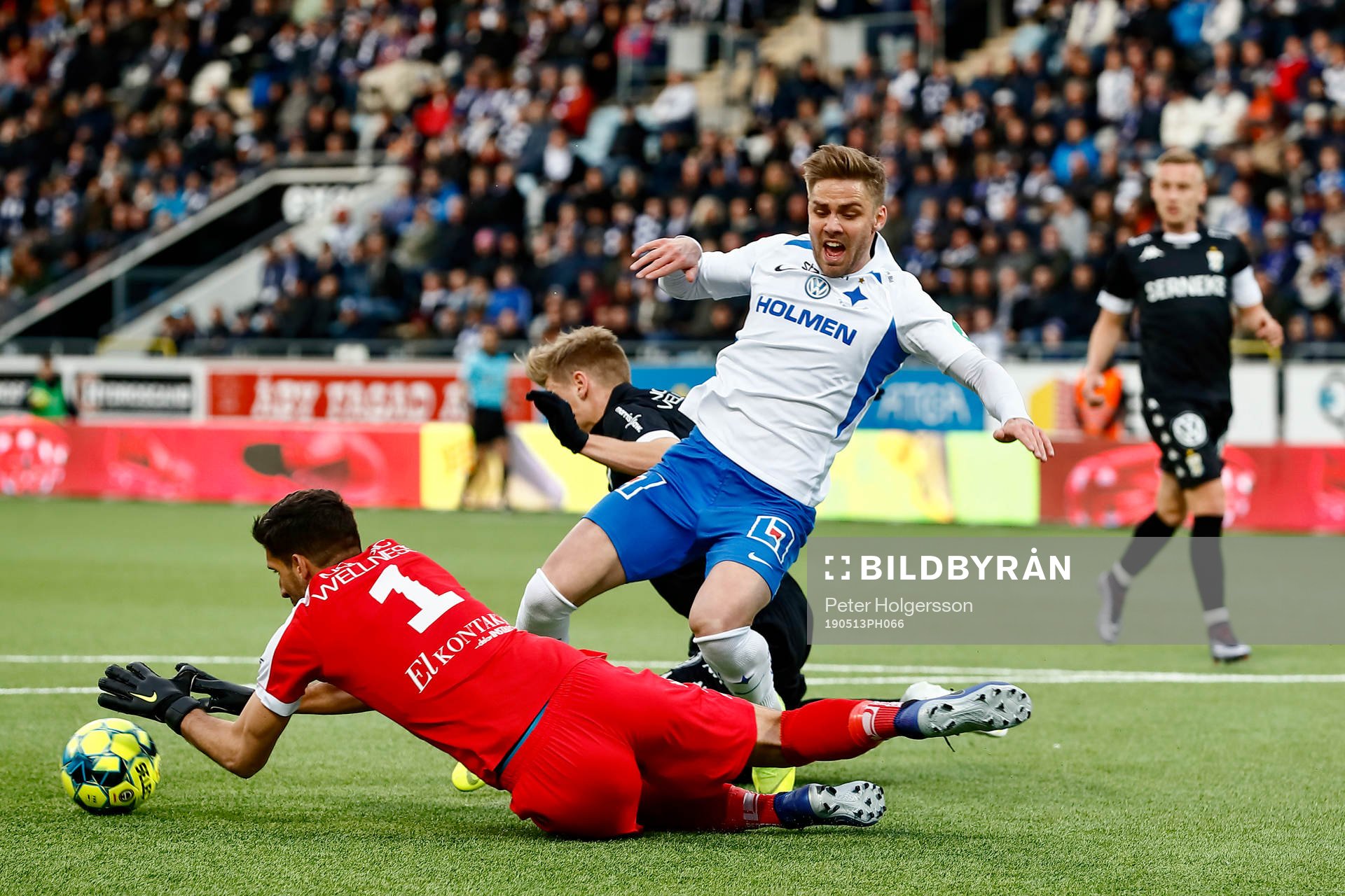 Räddning av IFK Göteborgs målvakt Giannis Anestis