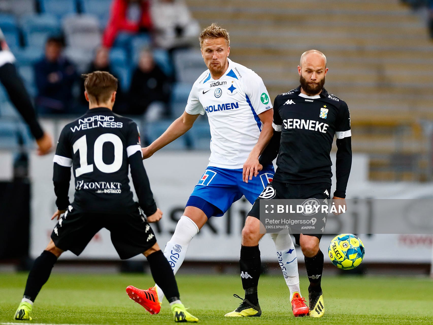 under fotbollsmatchen i Allsvenskan mellan IFK Norrköping