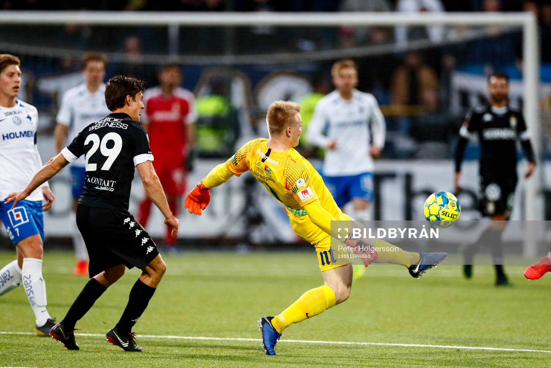 IFK Norrköpings målvakt Isak Pettersson