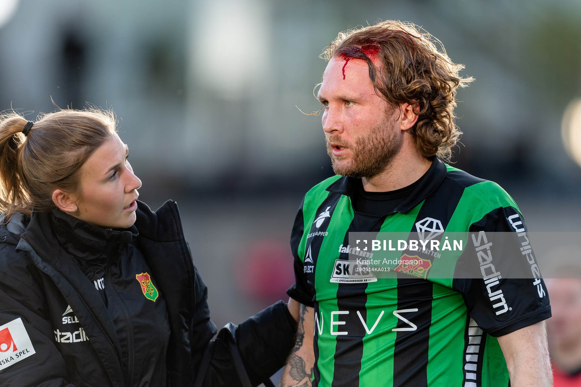 GAIS Emil Wahlström med skada