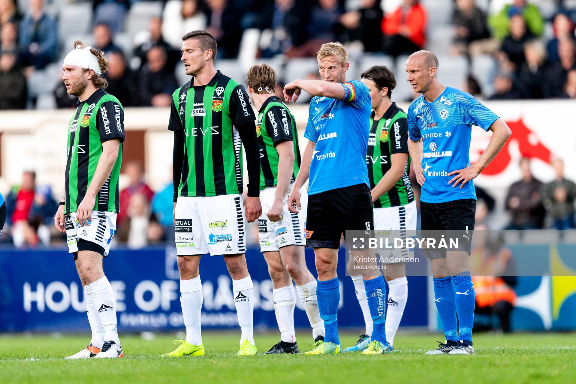 Halmstads Peter Larsson och Andreas Johansson deppar