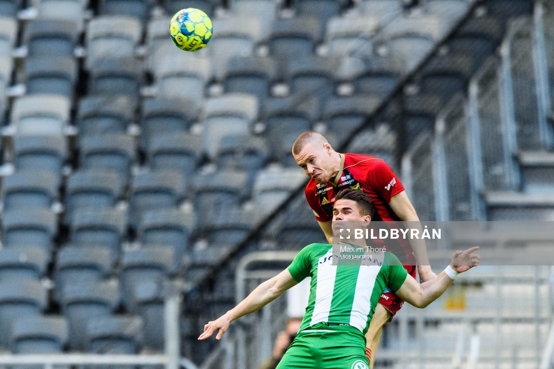 Hammarbys Vidar Örn Kjartansson och Östersunds Thomas