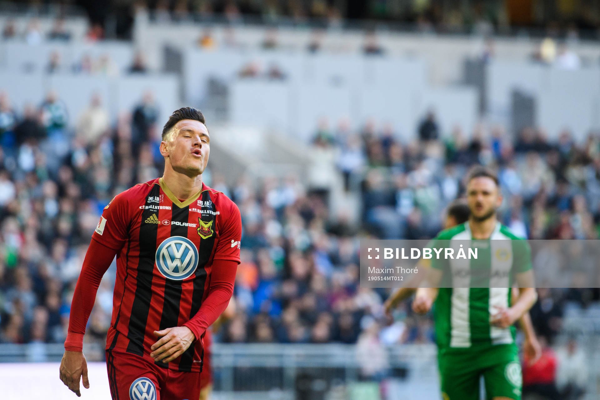 Östersunds Jamie Hopcutt deppar