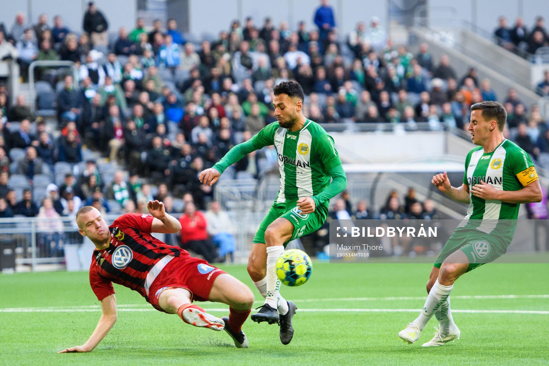 Östersunds Thomas Poppler Isherwood mot Hammarbys Imad