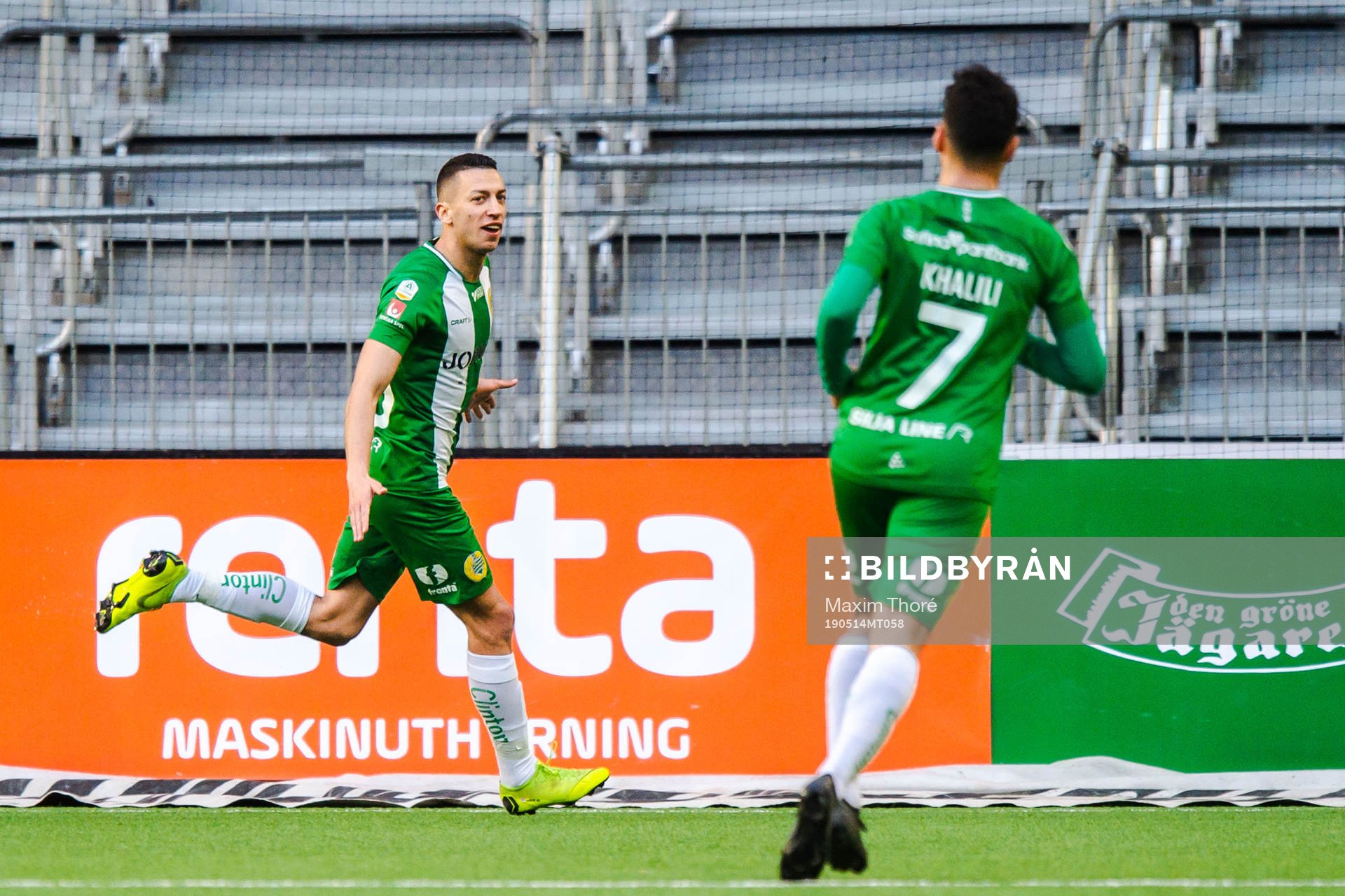 Hammarbys Nikola Djurdjic jublar