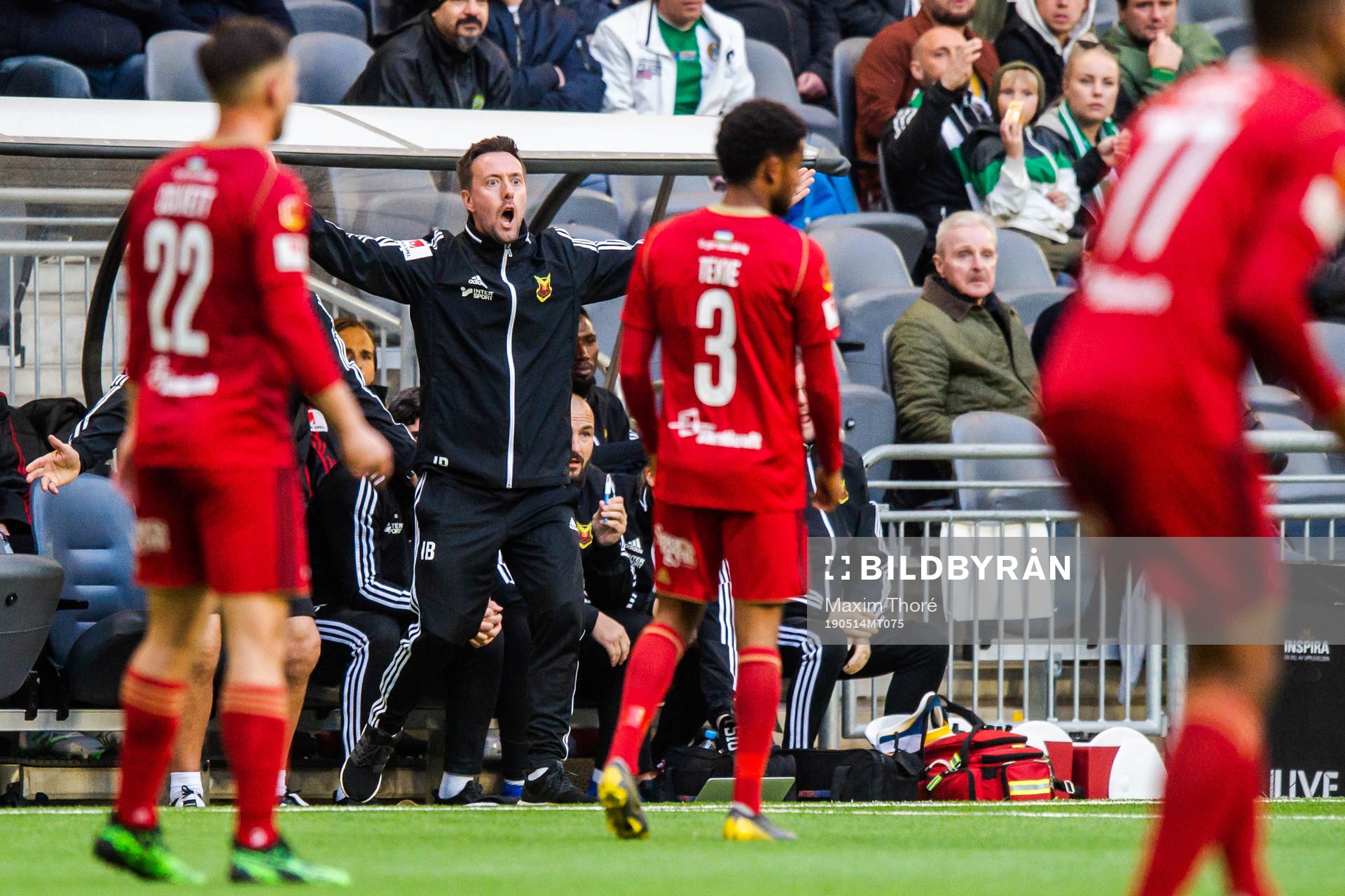 Östersunds tränare Ian Burchnall
