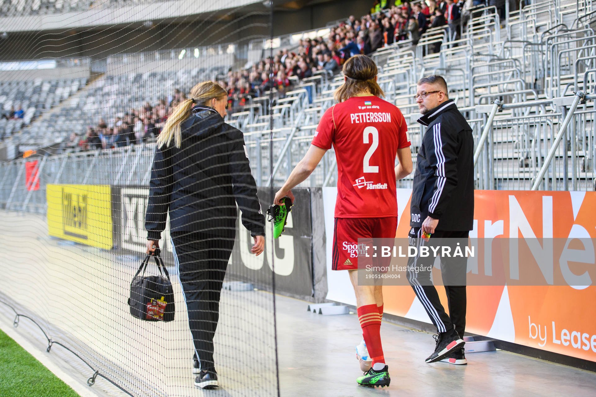Östersunds Tom Pettersson utgår skadad