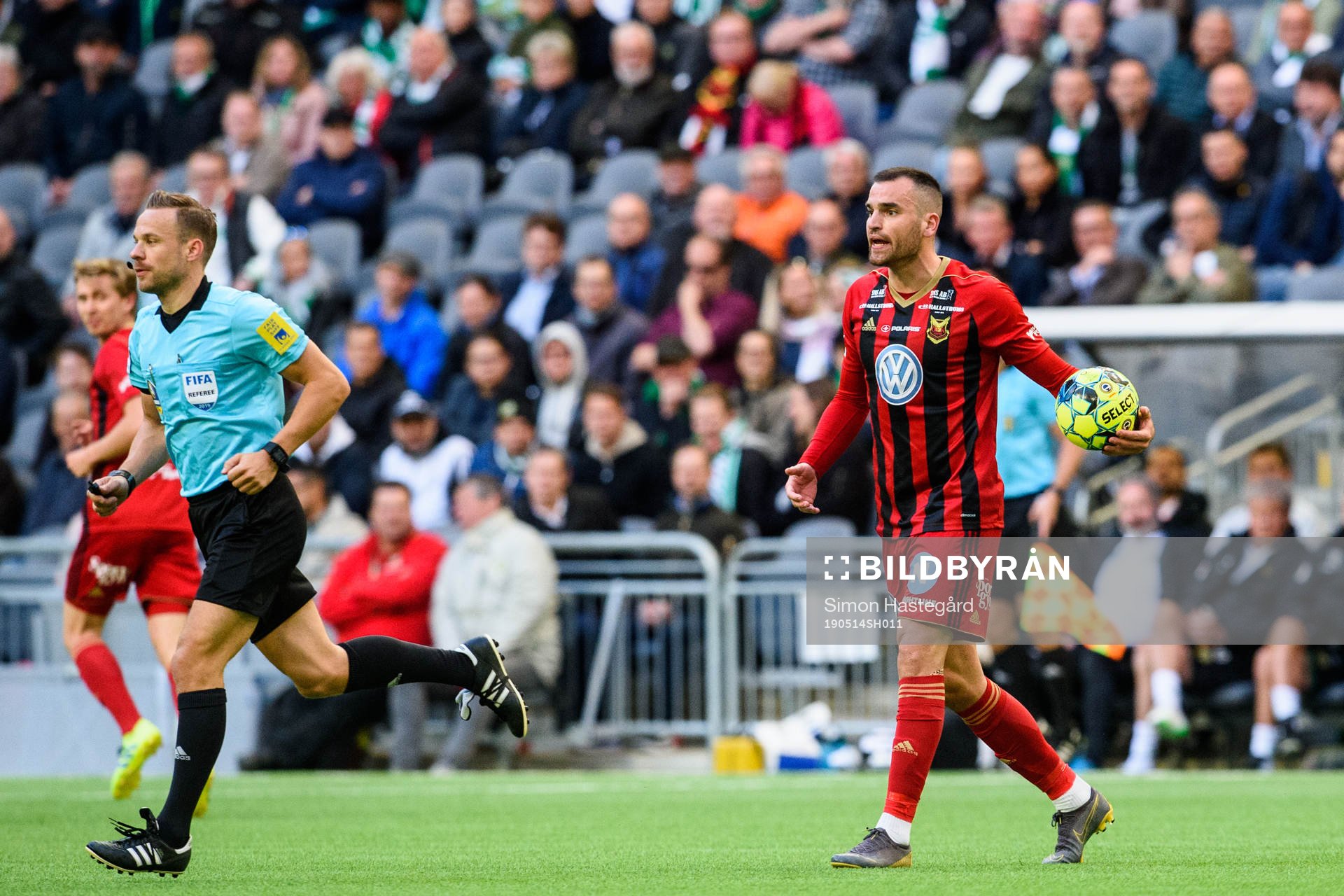 Östersunds Dino Islamovic reagerar