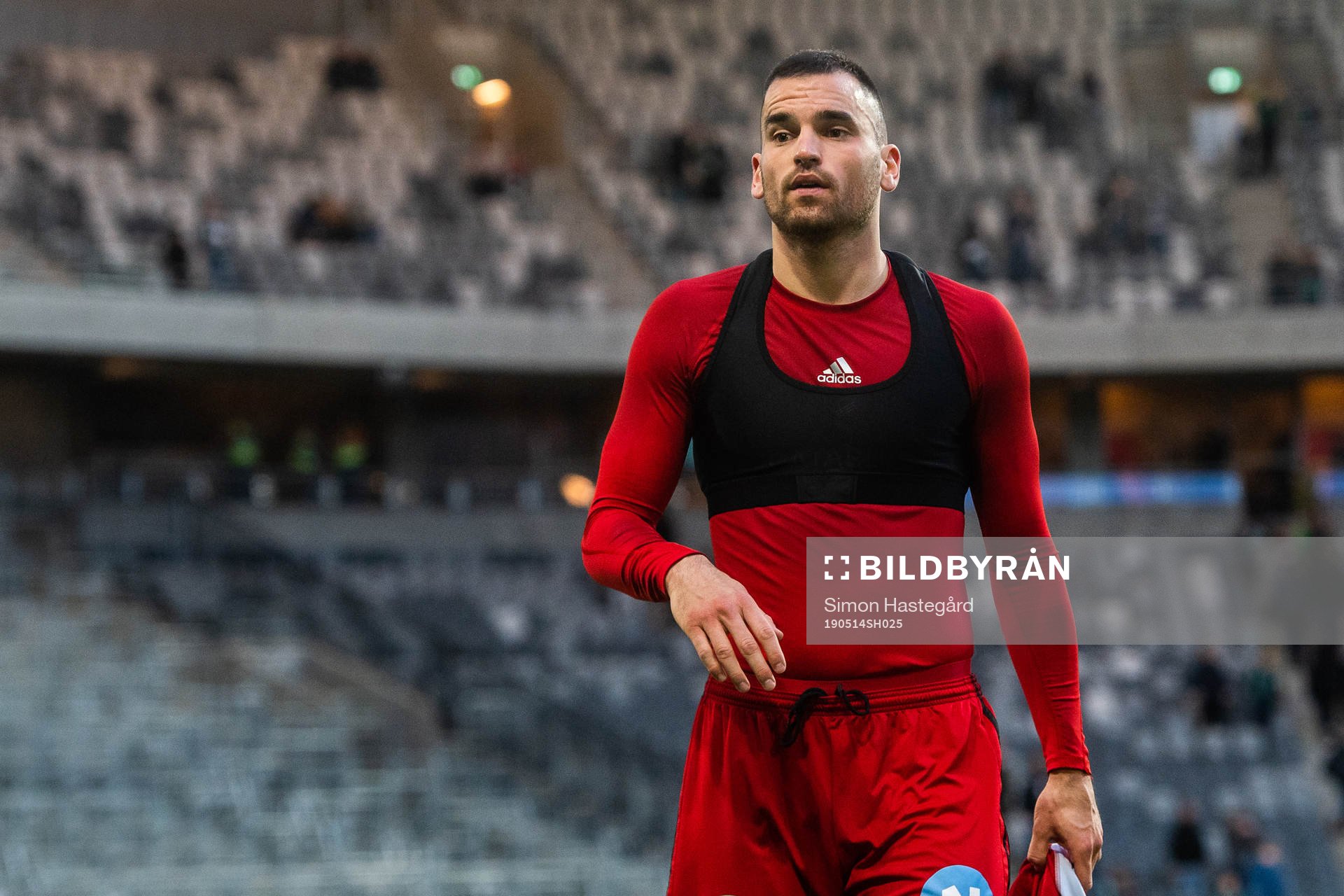 Östersunds Dino Islamovic deppar