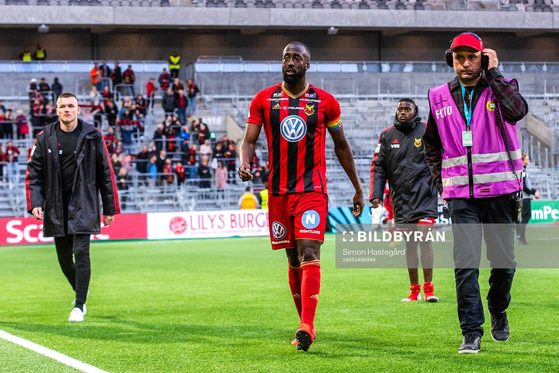 Östersunds Ronald Mukiibi deppar