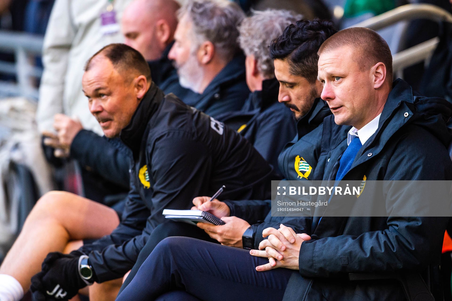 Hammarbys tränare Stefan Billborn