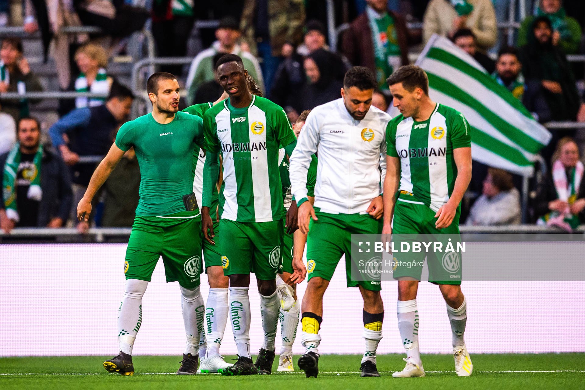 Hammarbys Vladimir Rodic , Kossounou Odilon   , Imad