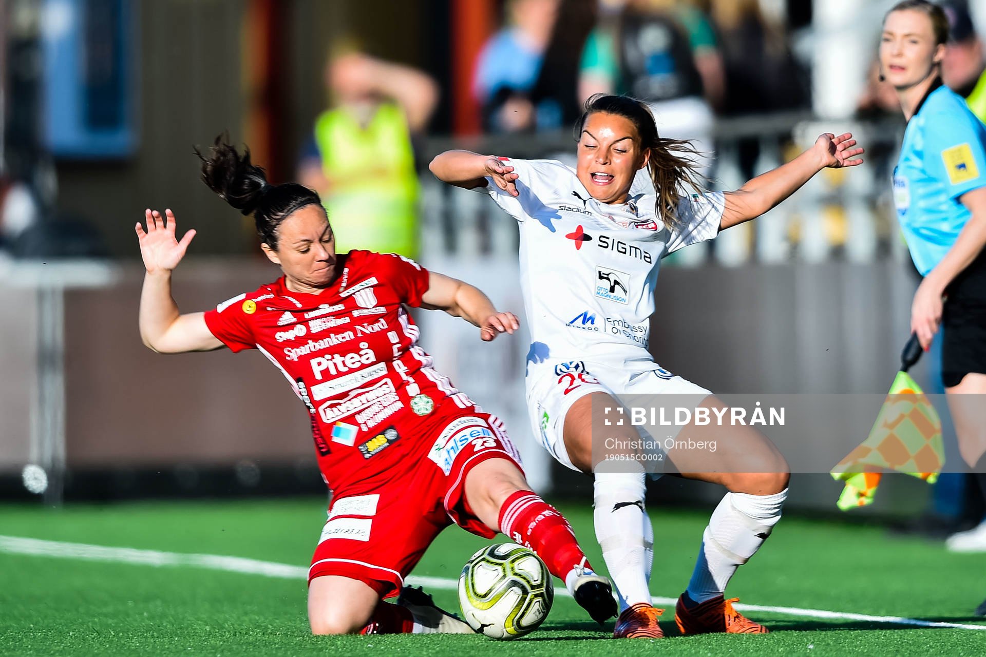 Piteås Linnea Selberg och Rosengårds Johanna Rytting