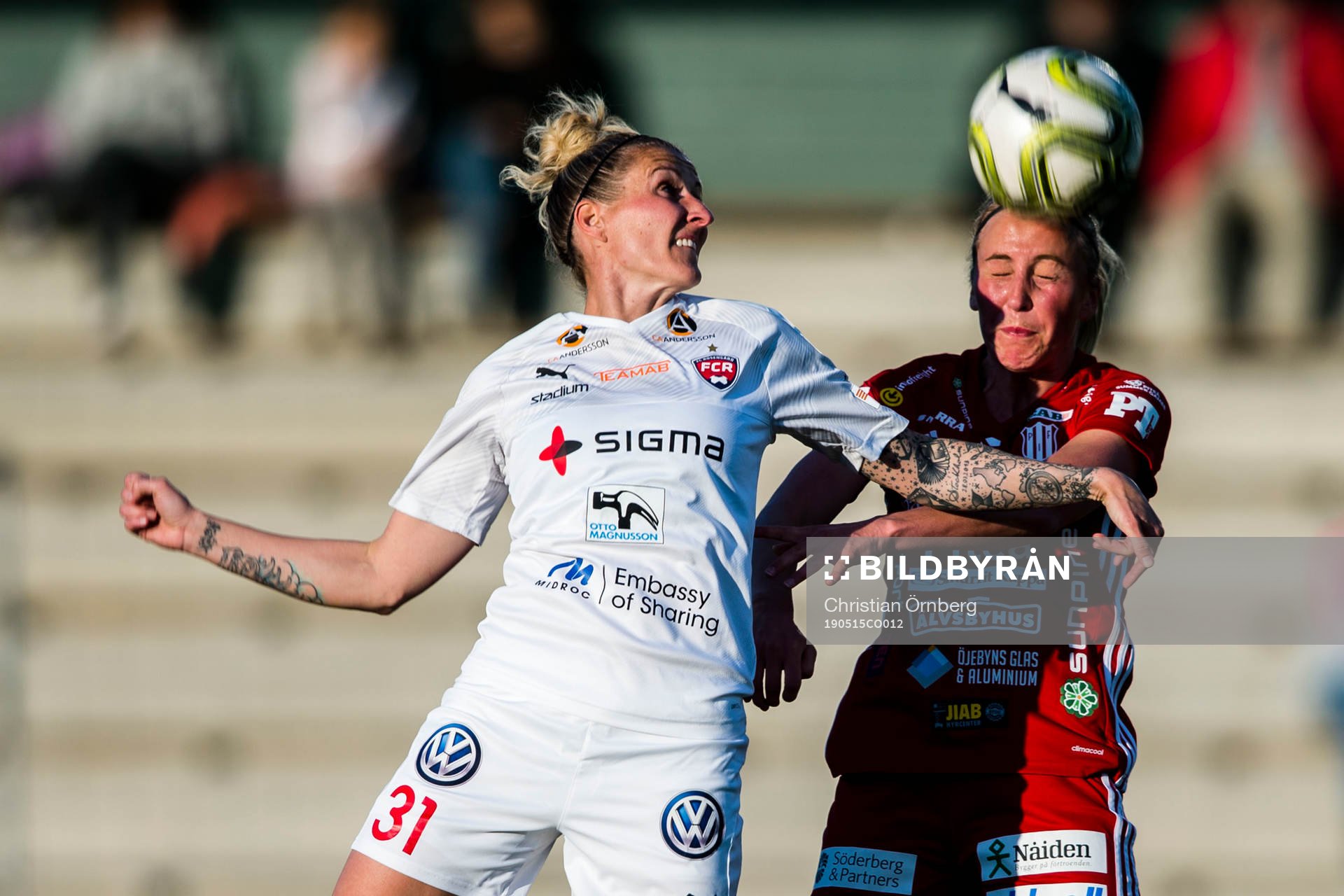 Rosengårds Anja Mittag och Piteås Julia Karlernäs