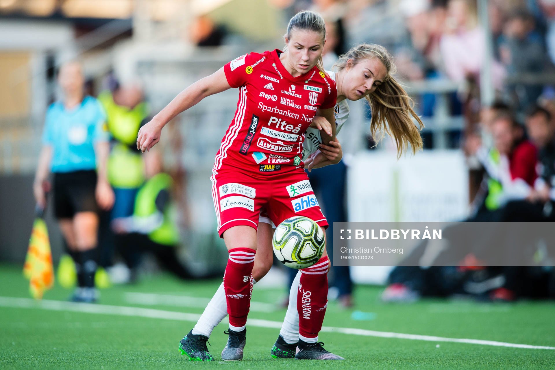 Piteås Selina Henriksson och Rosengårds Fiona Brown