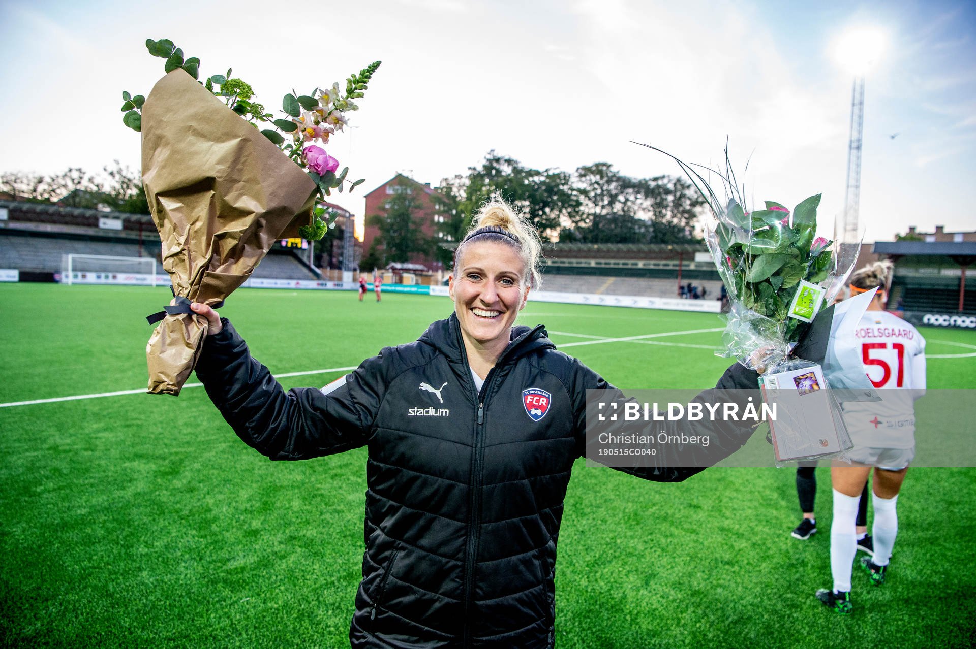 Rosengårds Anja Mittag tackas av