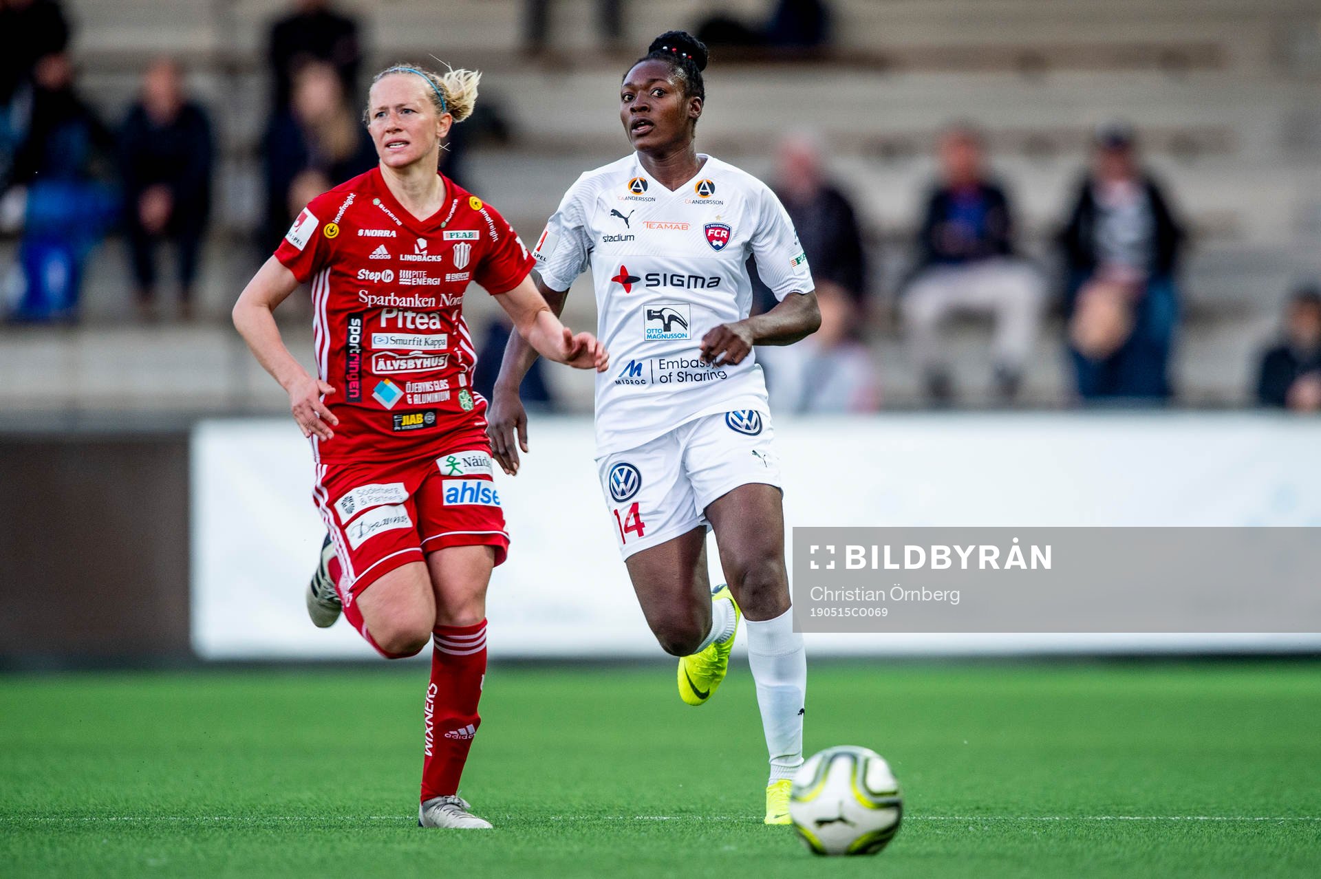 Piteås Lena Blomkvist och Rosengårds Anam Imo