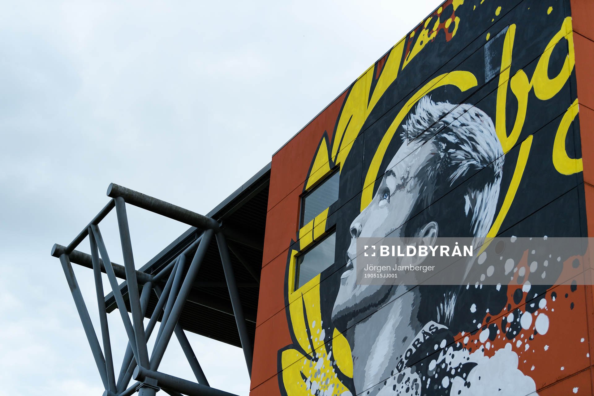 Exteriör på Borås arena