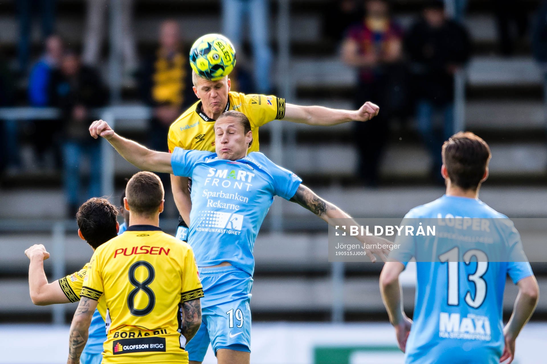 AFC Eskilstunas Felix Michel Melki  och Elfsborgs Joakim
