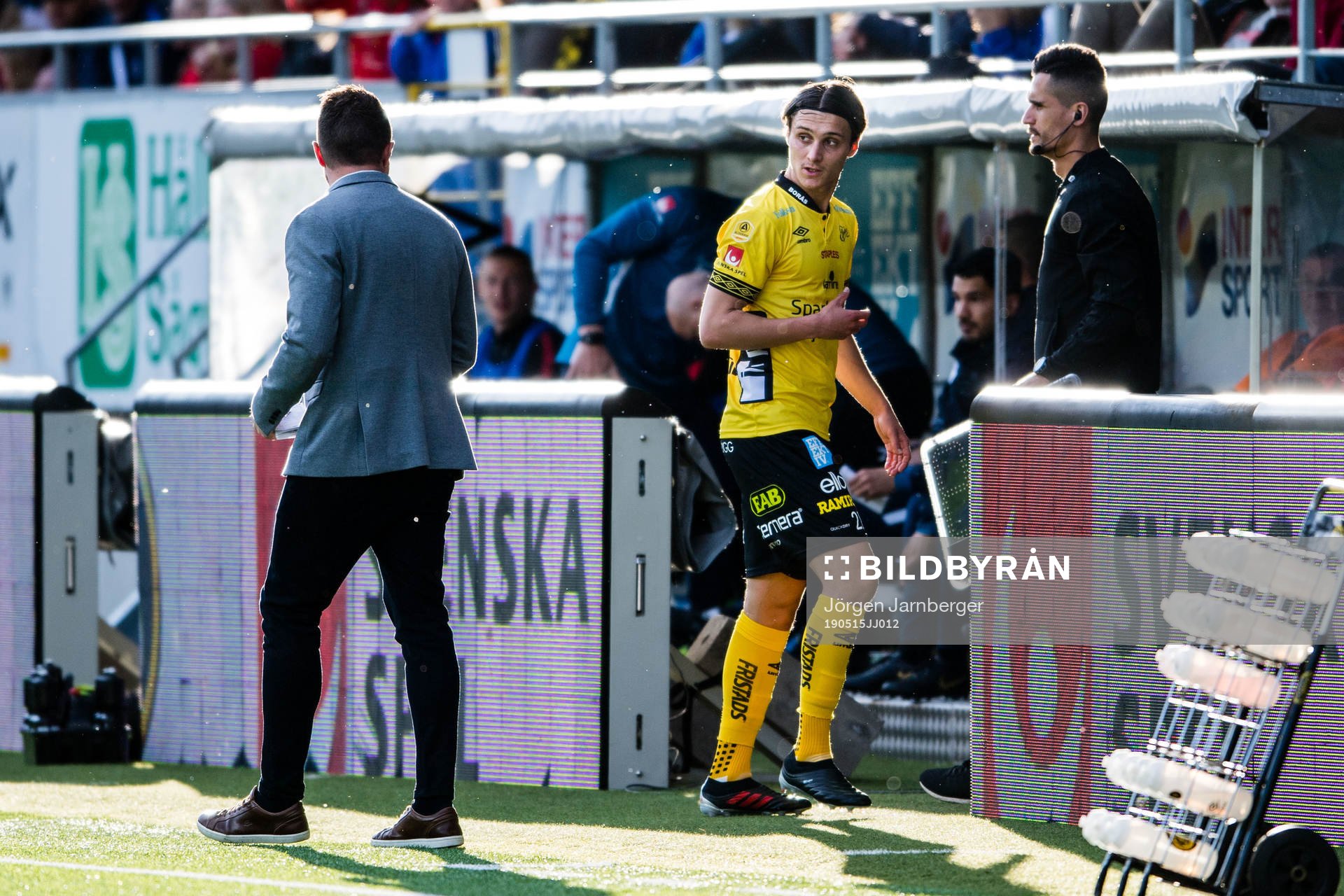 Elfsborgs Jonathan Levi lämnar plan
