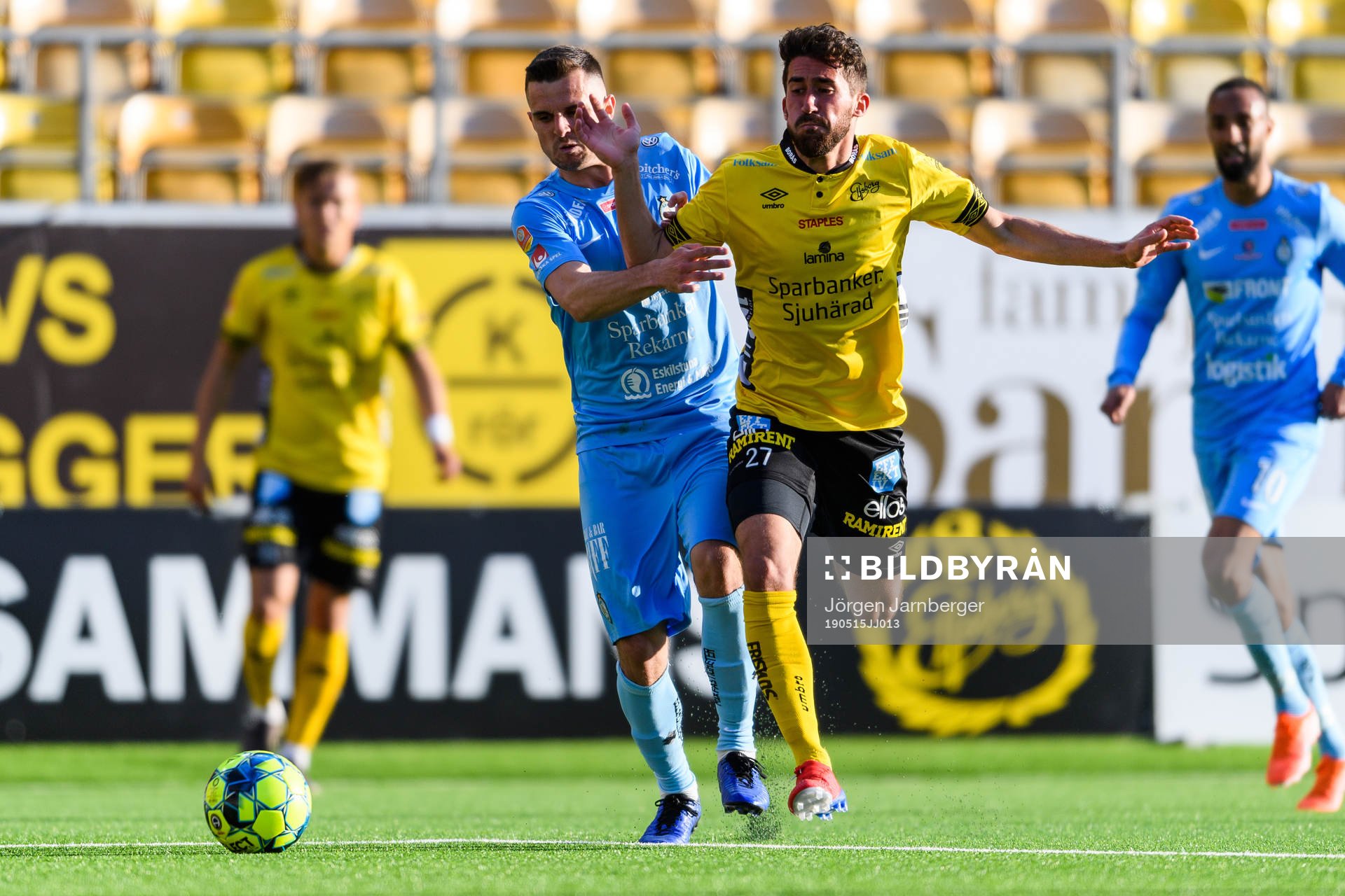 Elfsborgs Frederik Holst och AFC Eskilstunas Kadir Hodzic