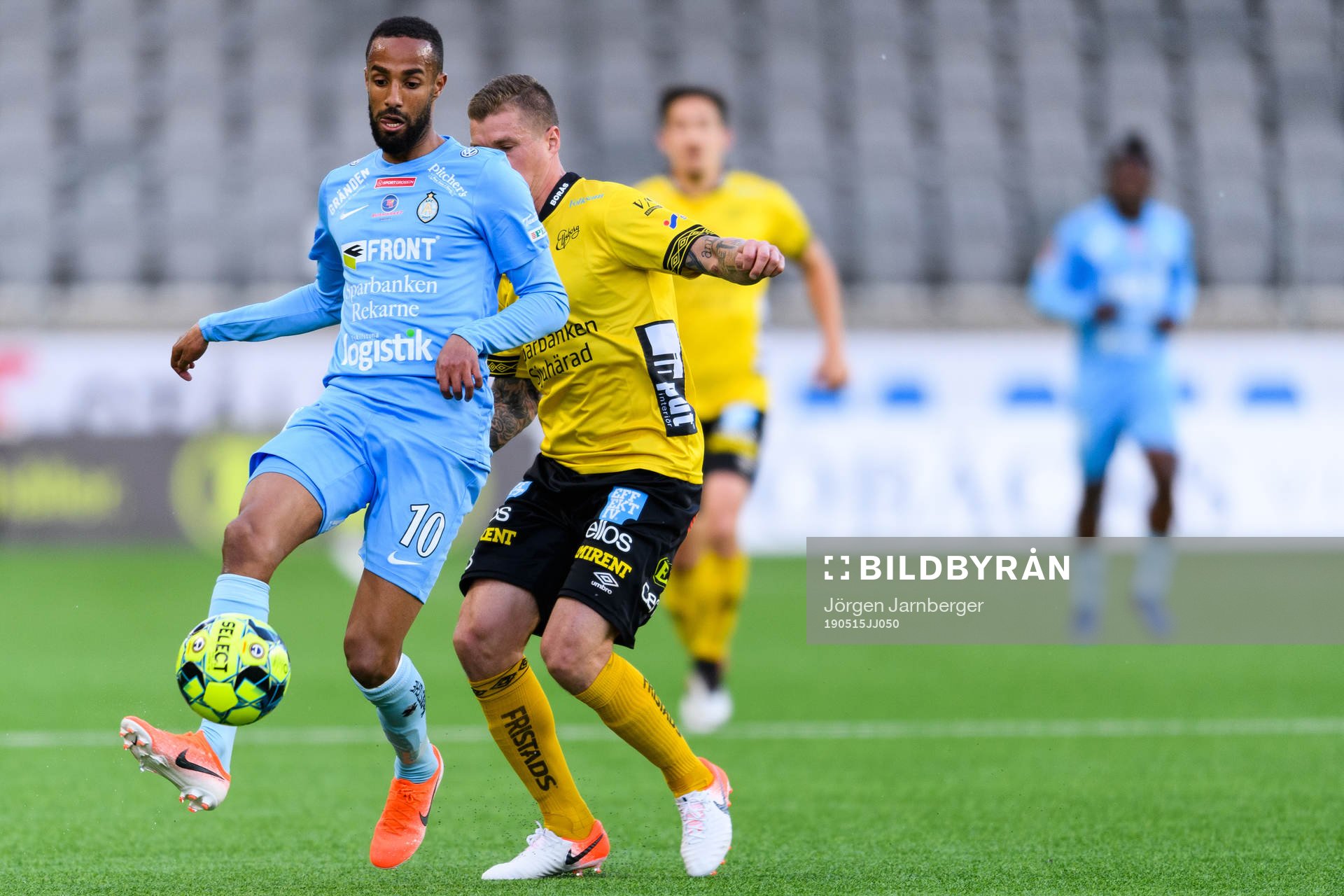 AFC Eskilstunas Ferid Ali och Elfsborgs Samuel Holmén